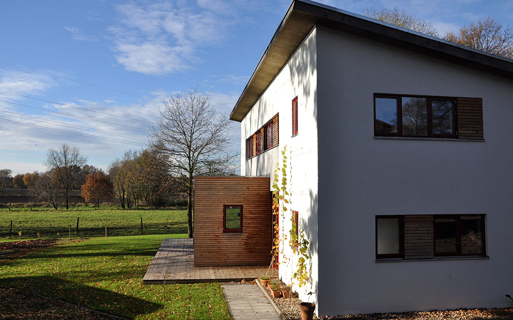 Holz-Lehm-Haus